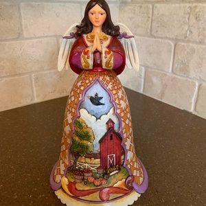 Jim Shore “Autumn Breezes Cleanse The Spirit” Angel